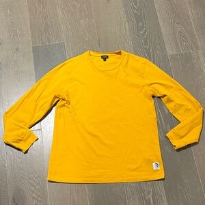 Diesel Mustard Long Sleeve Tee